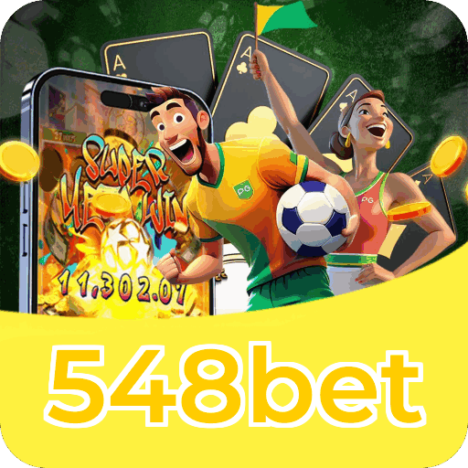 Fluxo de download do app 548bet — referência visual
